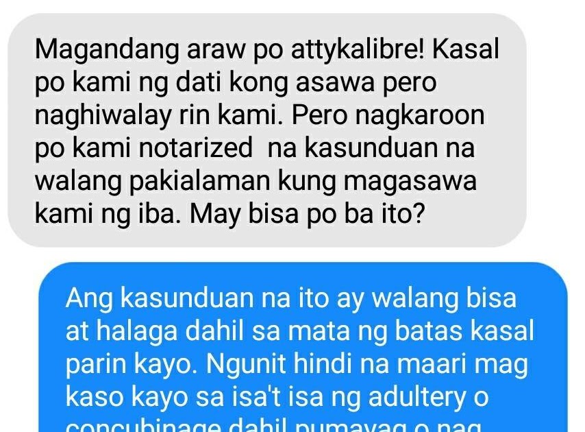 Halimbawa Ng Kasunduan Legal : Format At Sample Ng ...