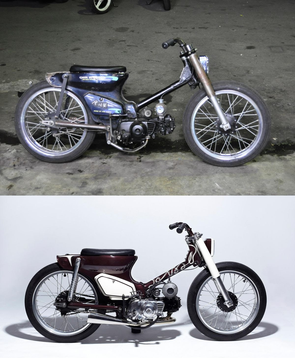 Gambar Style Modifikasi Motor Legenda Klasik Konsepmodif
