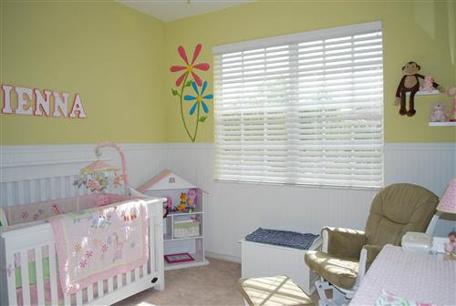 The primary reason we use chair rail in modern construction is to protect the walls from damage whether it be from chair backs bumping the wall or soiled little hands that are 1. Anyone Put A Chair Rail In The Nursery
