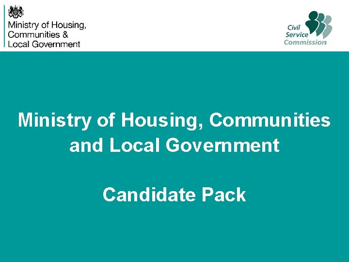 This policy explains how accessible the documents that the ministry of housing, communities & local government (mhclg) publishes on gov.uk are.it covers pdfs, spreadsheets, presentations and other. Ministry Of Housing Communities And Local Government Candidate
