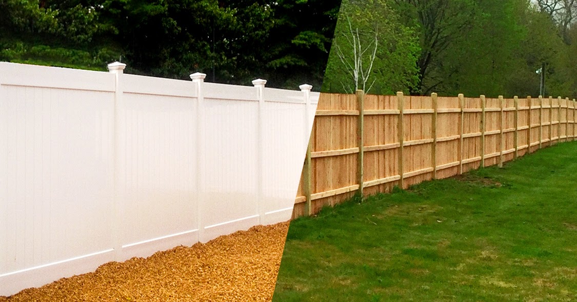 Do It Yourself Vinyl Fencing / How To Install A Vinyl Fence / They must