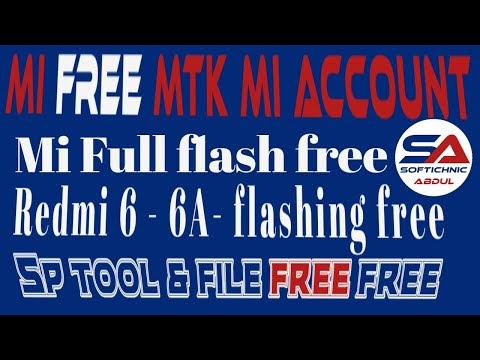 Redmi 6- 6A- Note 8 Pro flashing via SP Flash Tool free ...