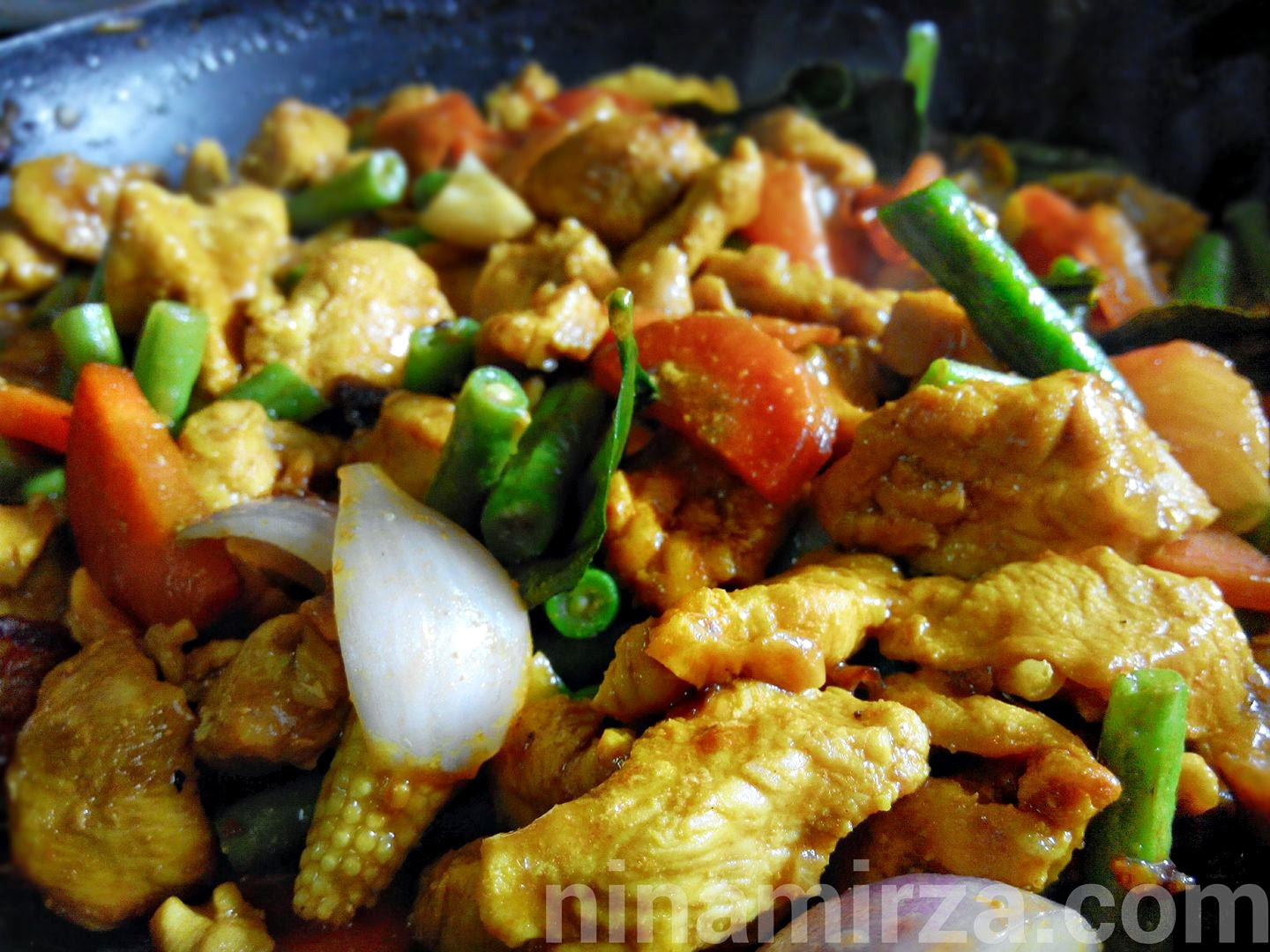 Resepi Ayam Halia Diet - Di Joglo