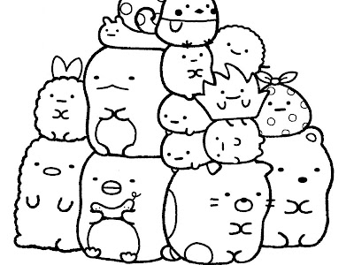 すみっこ 塗り絵 339428-すみっこ 塗り絵
