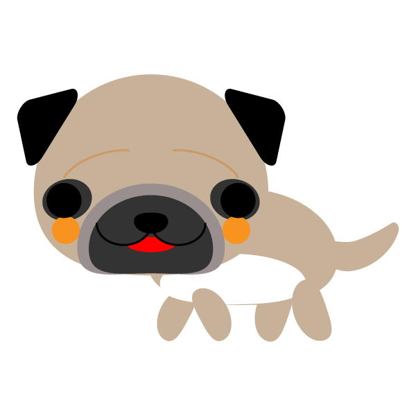 100 Epic Bestかわいい パグ イラスト 簡単 ただのディズニー画像