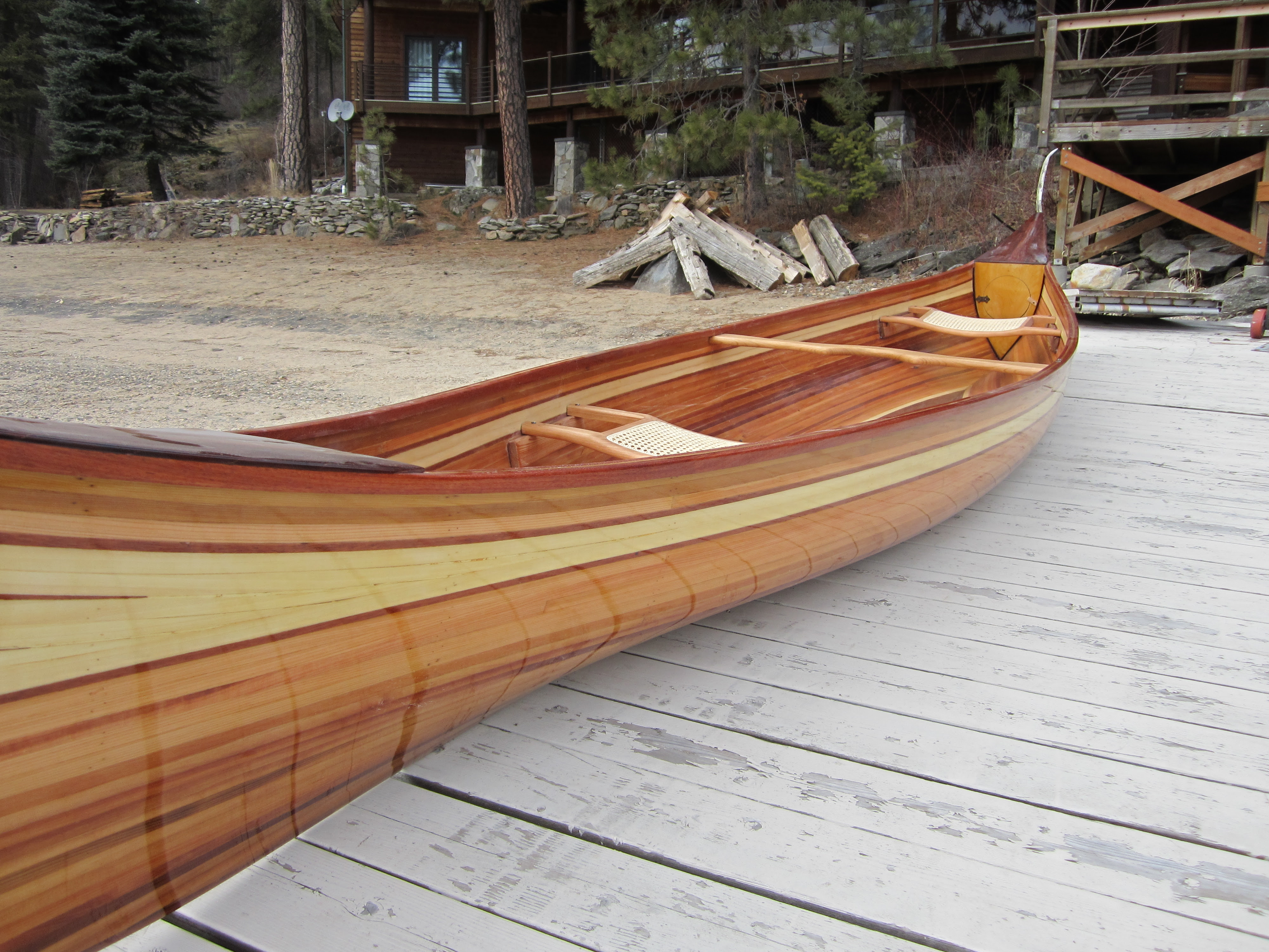 siskiwit bay multi-chined kayak plans for plywood building