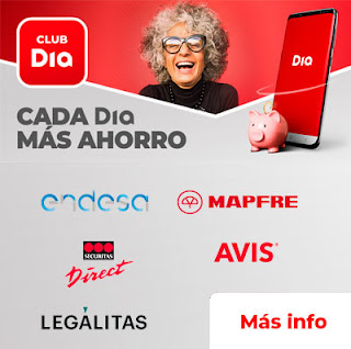 CLUB Dia, Cada Dia más ahorro: endesa, mapfre, Línea directa, Avis y Legálitas