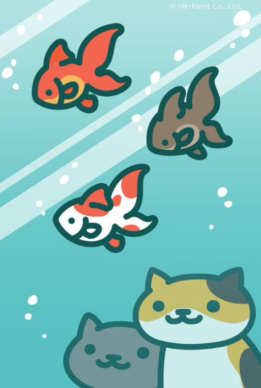 綺麗なねこあつめ 壁紙 スマホ アニメ画像