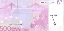 Die ezb schafft den 500 euro schein ab: 500 Euro Schein Ausdrucken