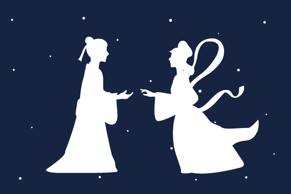 無料ダウンロード織姫 彦星 イラスト シルエット ディズニー帝国
