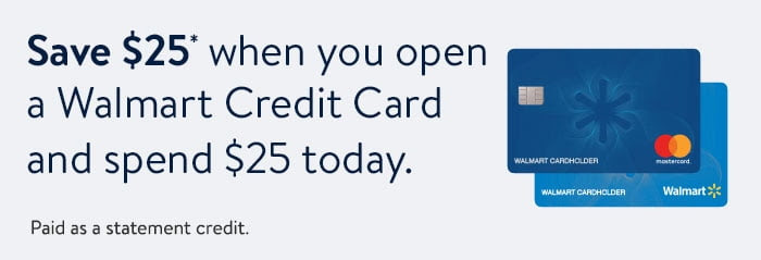 Apply for the Walmart Credit Card today