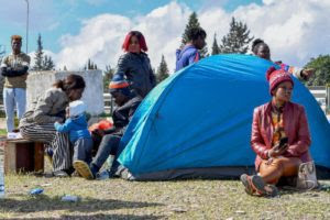 tunisie migrants subsahariens campent ambassade 28 fevrier 2023 afp discours president saied