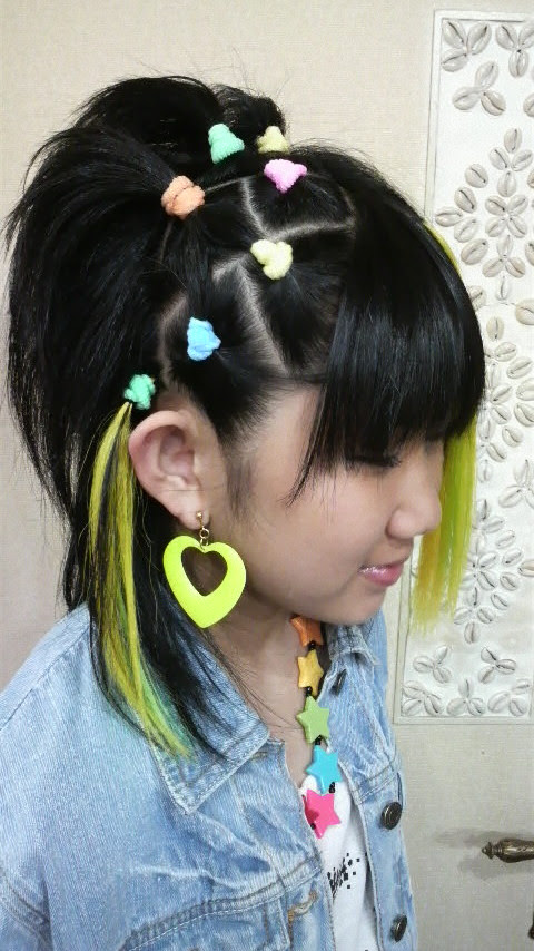 ベスト キッズ ダンス ヘアアレンジ 簡単 ヘア カラー ラベンダー ベージュ