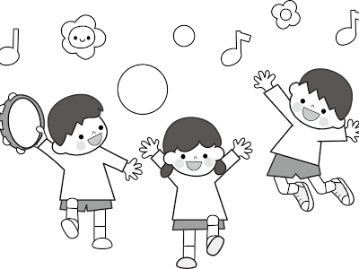 幼稚園 イラスト 白黒 425052-幼稚園 イラスト 白黒 フレーム