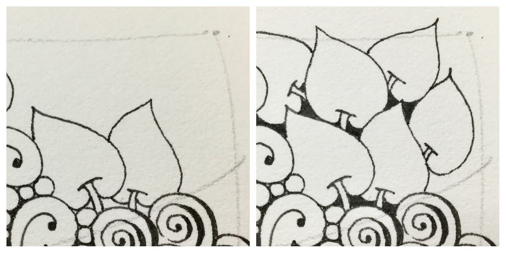 最高のゼンタングル 花 書き方 最高の花の画像