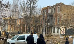 La ciudad de Odesa, en el sur de Ucrania, ha sufrido ataques con misiles.