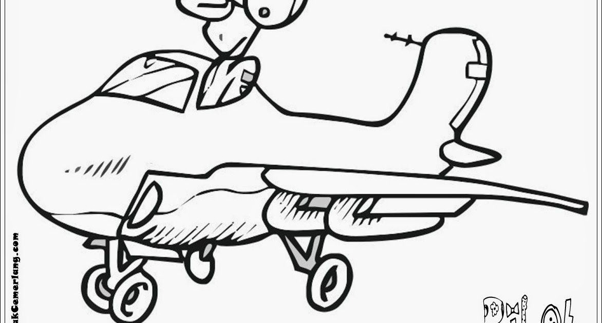 21 Gambar Kartun Pilot Pesawat Kumpulan Kartun HD