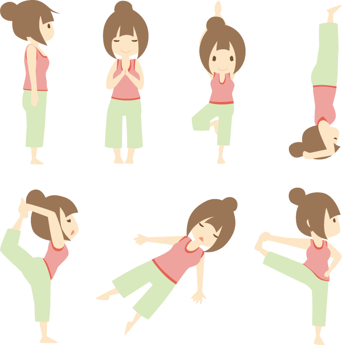 Japan Image ヨガ イラスト 無料