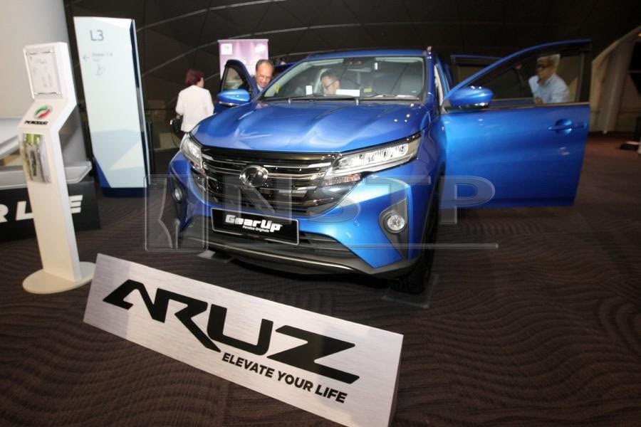 Perodua Aruz Sales Volume - 31 Ogos 2019