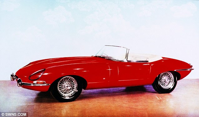 Iconic: The original Jaguar E-Type was manufactured by the car giant between 1961 and 1974 