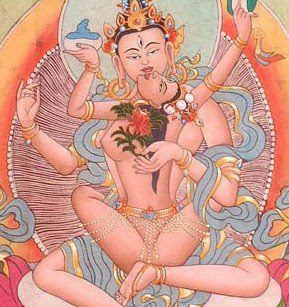 This is my favorite! Shiva and Shakti embracing - all chakras aligned in blissful union. <3