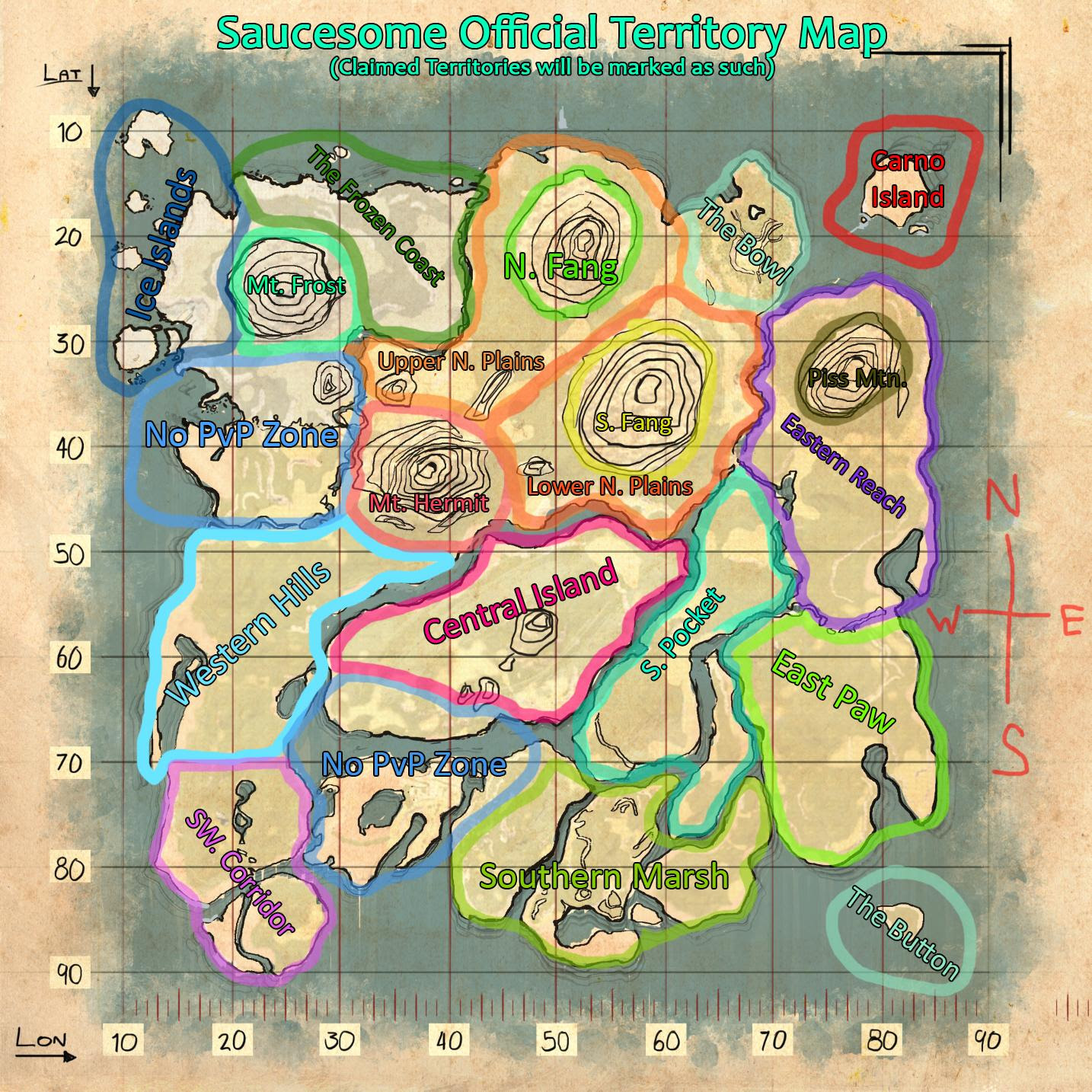 Ark Survival Evolved The Center Resource Map Maps Catalog Online