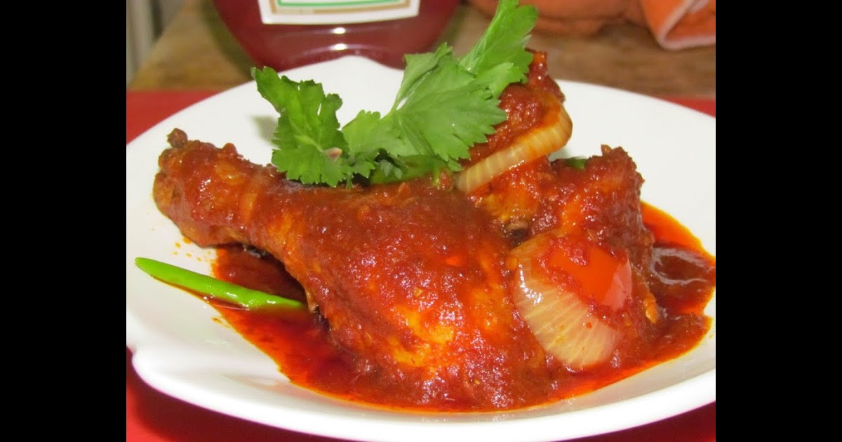 Resepi Ayam Masak Merah Kampung - Di Kartasura
