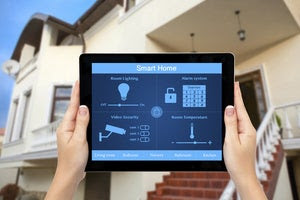 Smart home tablet