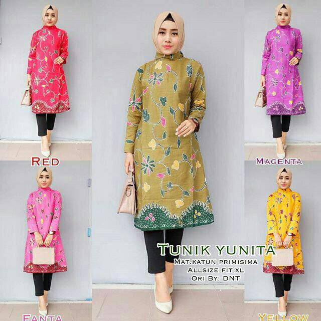 30 Model Baju  Batik  Muslim Yang  Bagus  Model Baju  Terbaru 