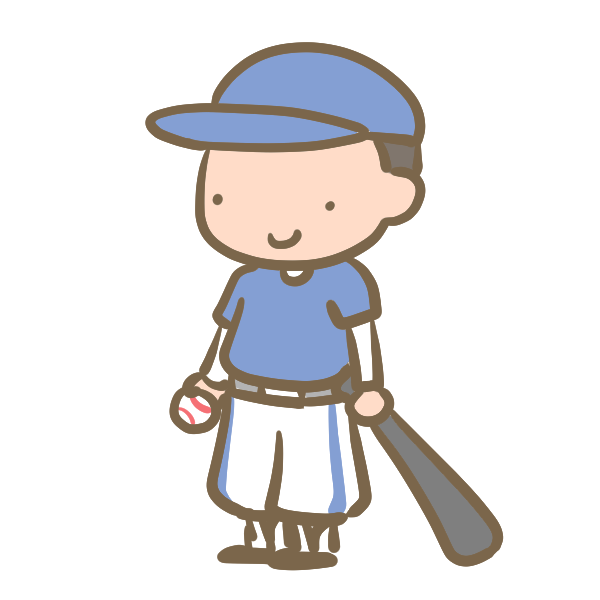 最高の無料イラスト ぜいたく野球 イラスト 無料 かわいい