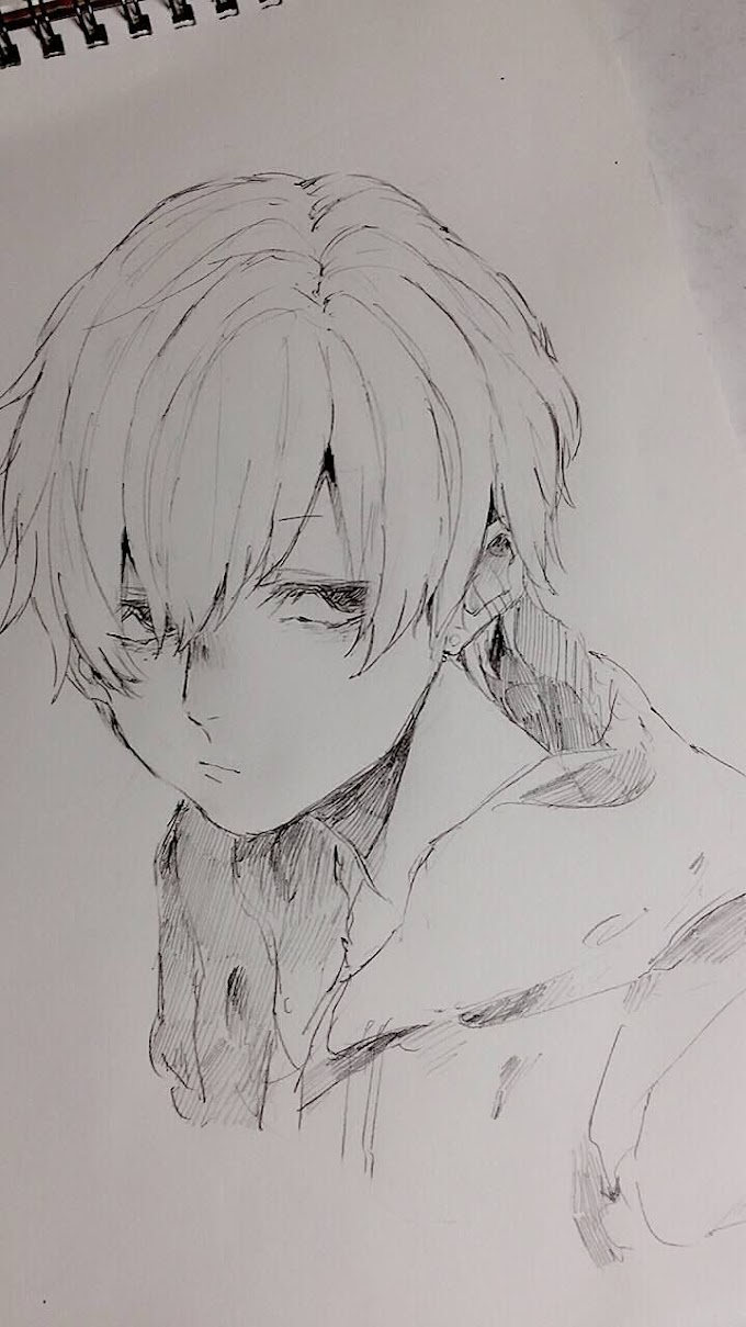 かっこいい アニメ イラスト 鉛筆