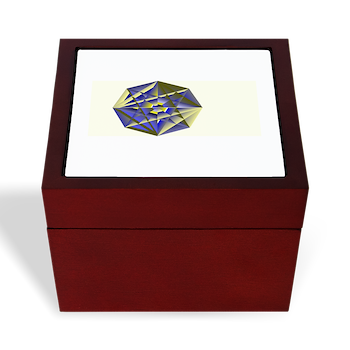 Crystal Key Keepsake Box