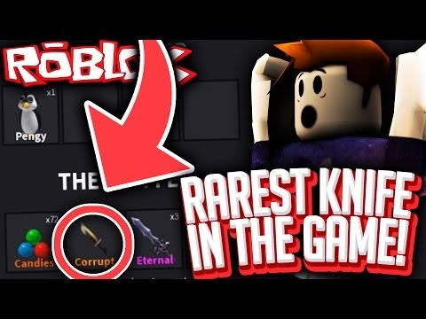 Welcome To Ruh Gaming World Trading Pet For Corrupt Knife In Murder Mystery 2 - the poke knife in roblox murder mystery 2 youtube