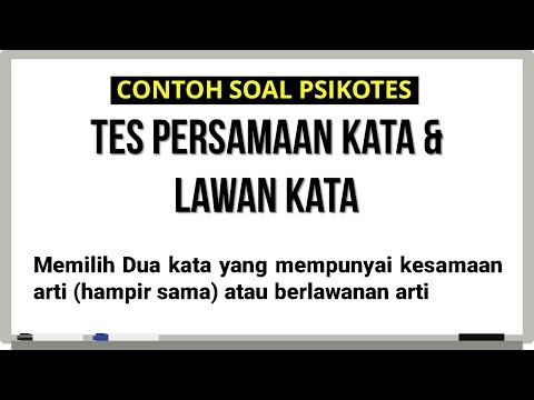 Contoh Soal Tpa Soal Tpa Bappenas Dan Pembahasannya