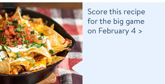 Score this recipe for the big game on February 4th