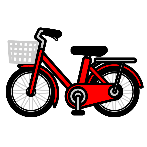 トップ100 かわいい 自転車 イラスト 簡単 アニメ画像