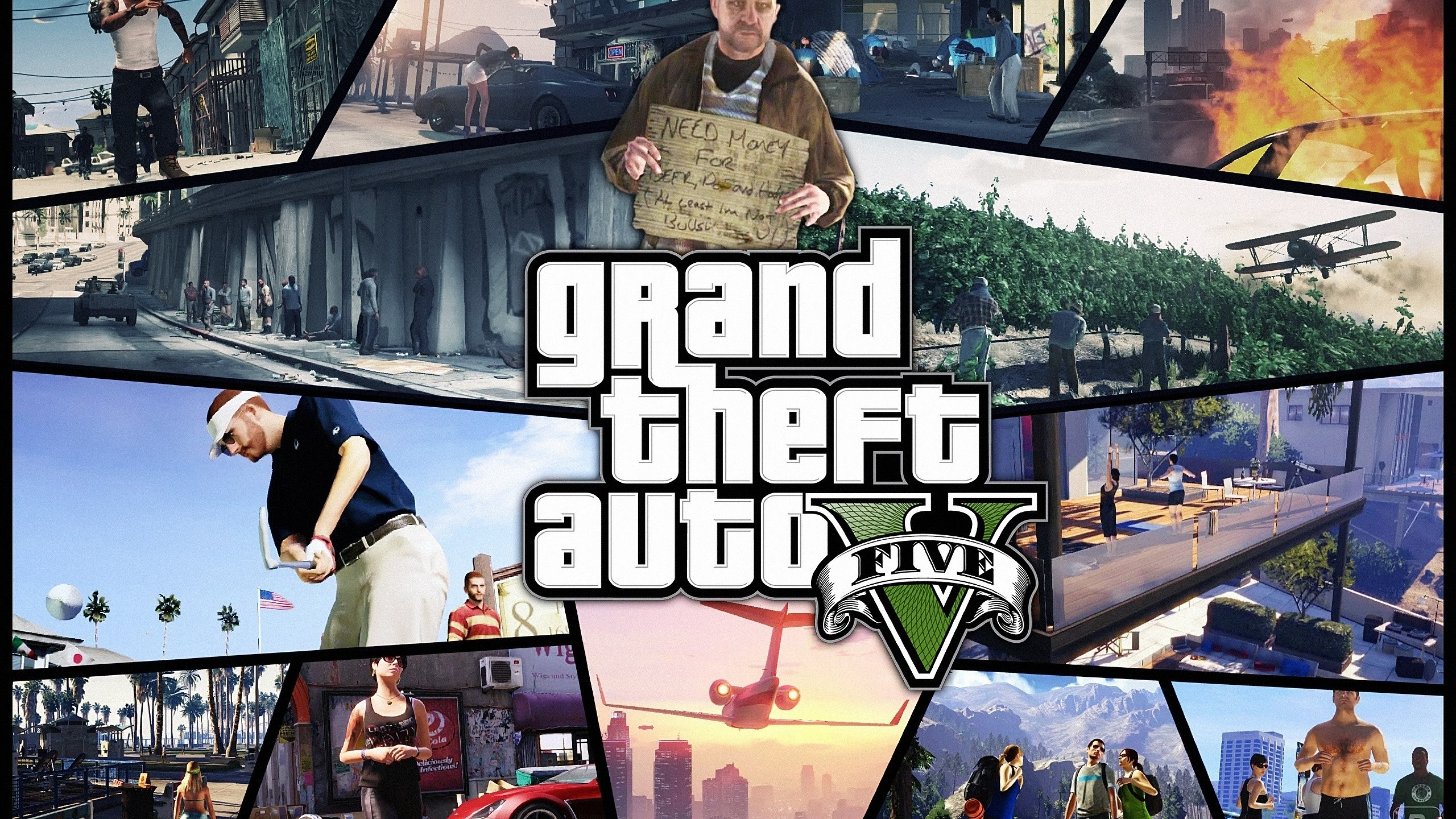 GTA V 4K Wallpaper WallpaperSafari