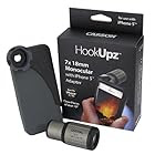 Carson HookUpz iPhone 4/4S/5/5S or Samsung Galaxy S4 Digiscoping Adapters with Close Focus 7x18mm Monocular (IC-518, IC-418)
