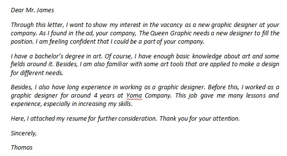 Three cover letter examples upwork ms office pro plus. How To Write A Graphic Design Cover Letter