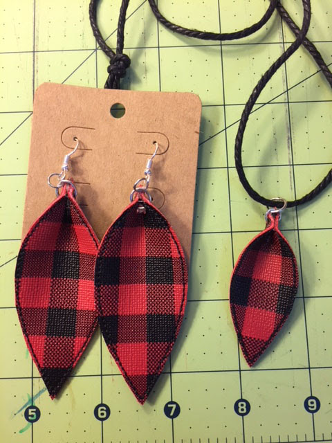 In The Hoop Earring Embroidery Designs