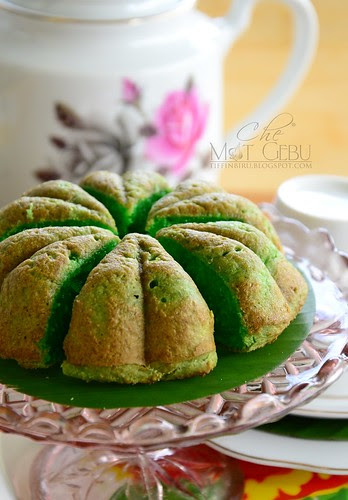 KUIH BINGKA KELAPA PANDAN - Dapur Tanpa Sempadan