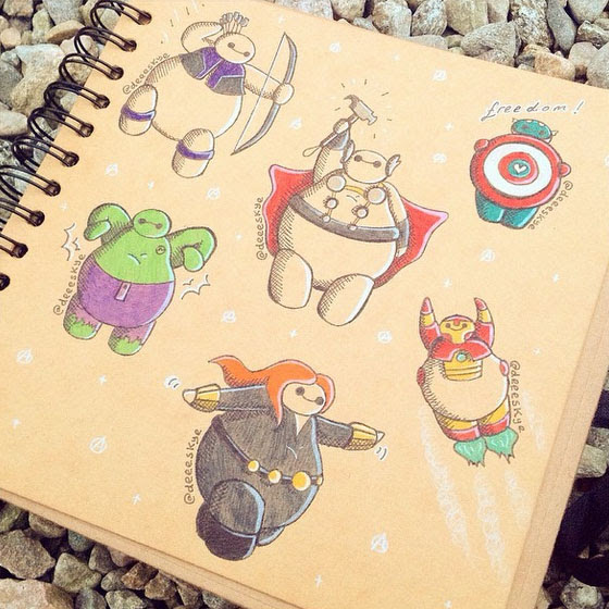 最も選択された ディズニー ベイ マックス イラスト Josspicturearxyy
