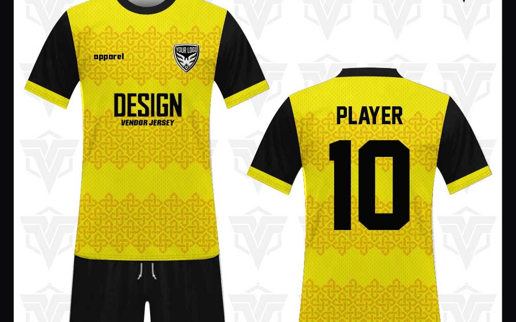  Desain  Kostum Futsal Depan  Belakang  Klopdesain