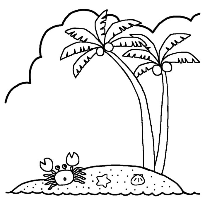 美しい花の画像 ベストヤシの木 イラスト 白黒