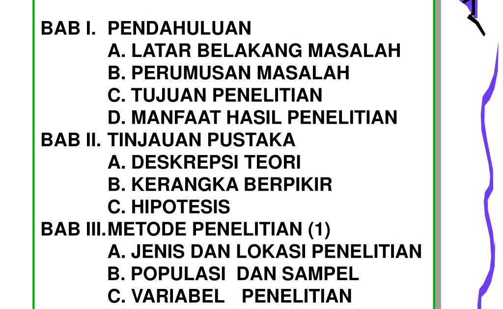 Contoh Kesimpulan Proposal Kajian  Contoh Kajian Pustaka Skripsi