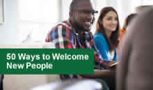 50 Ways to Welcome New People