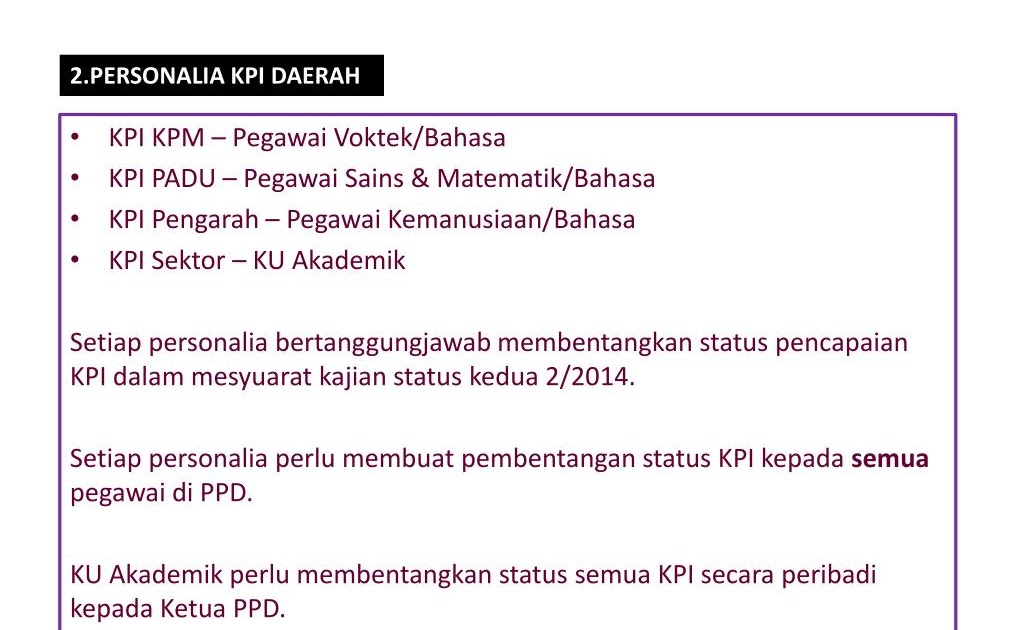 kpi dalam bahasa melayu