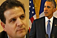 Israel Arab MK Ayman Odeh and President Obama.