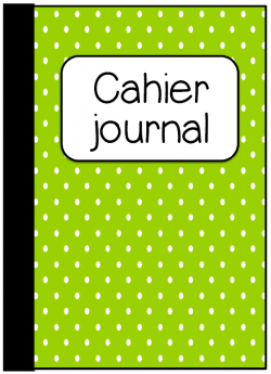A L Encre Violette Pages De Garde Cahier Journal