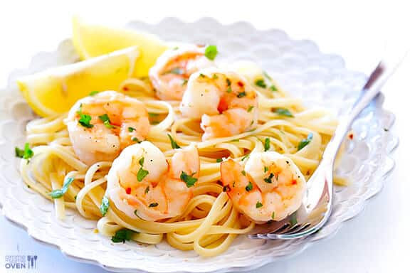 Then you are in the right place! 15 Minute Skinny Shrimp Scampi Gimme Some Oven